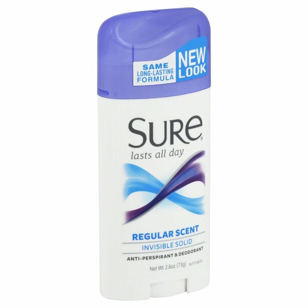 Shure Sure Regular Invisible Solid Anti-perspirant Deodorant 724645